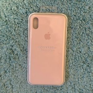 iPhone XS Max silicone case.